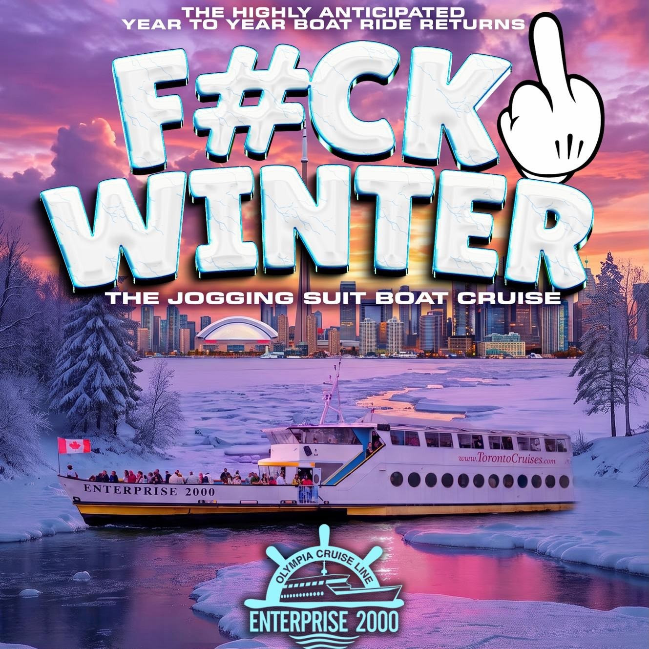F*CK WINTER Boat Ride 2026 
