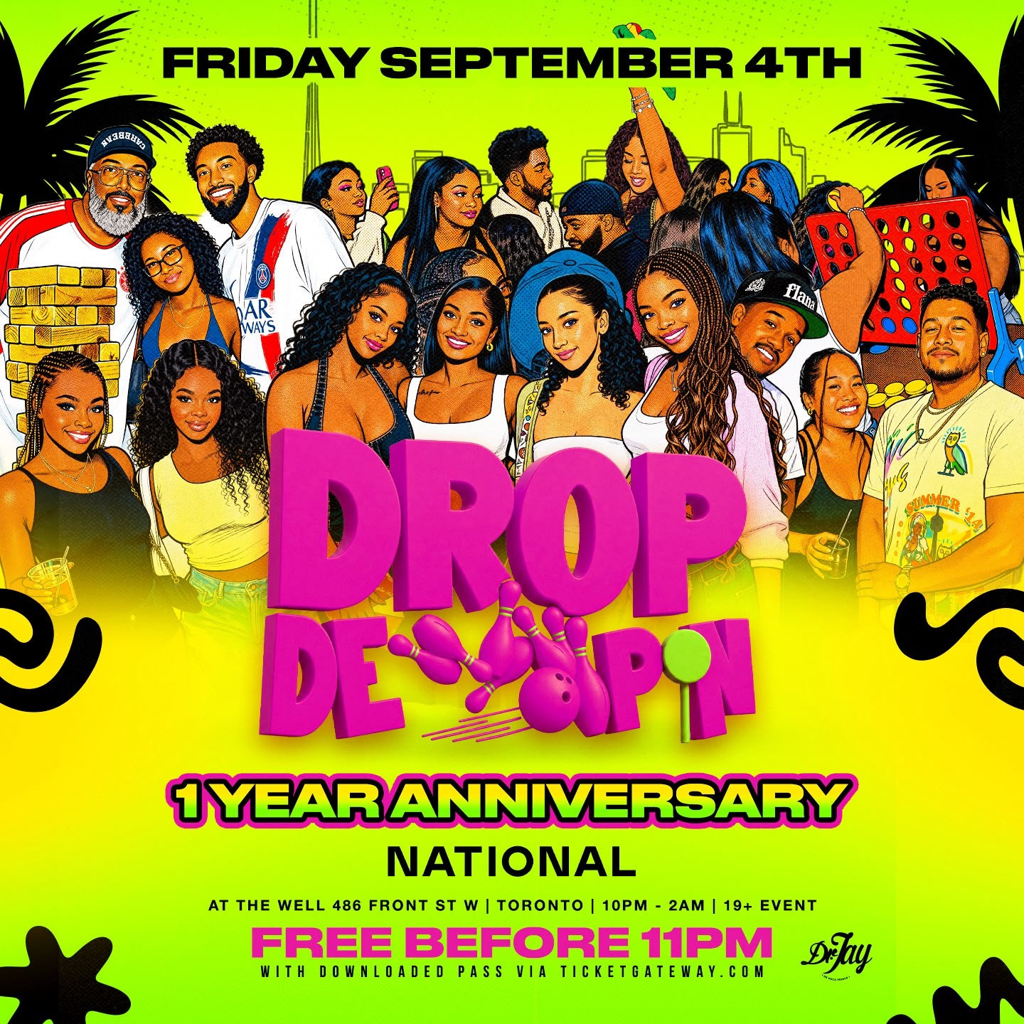 DROP DE PIN | 1 Year Anniversary | NATIONAL @ The Well 