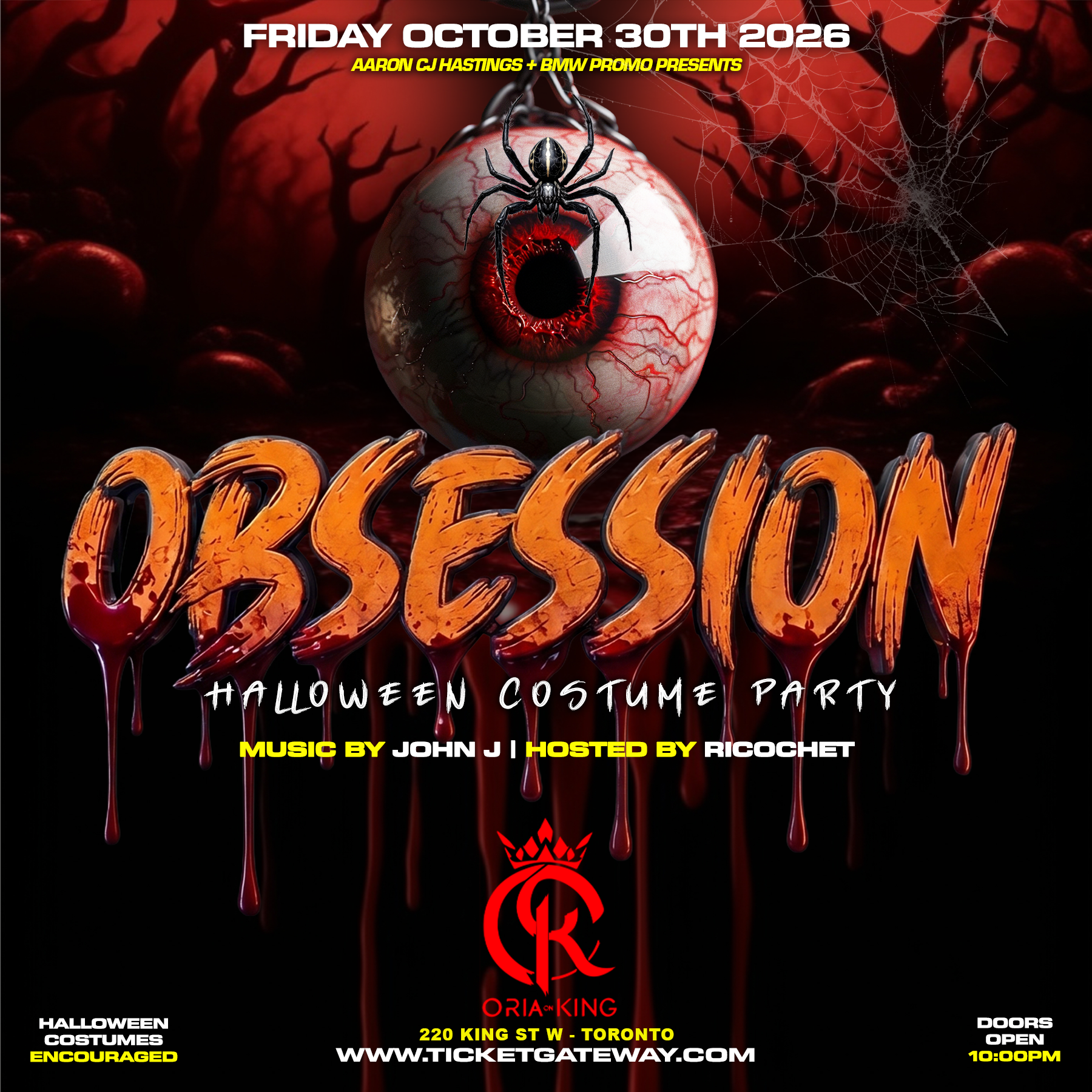 OBSESSION THE HALLOWEEN COSTUME BASH 