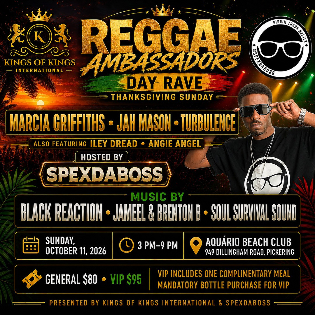 Reggae Ambassadors Day Rave 