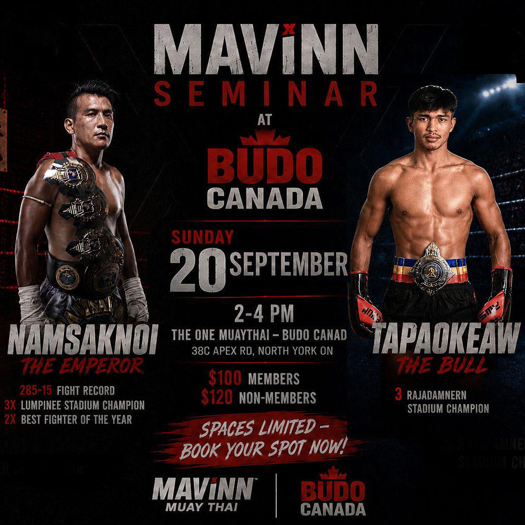 MAVINN SEMINAR AT BUDO CANADA 