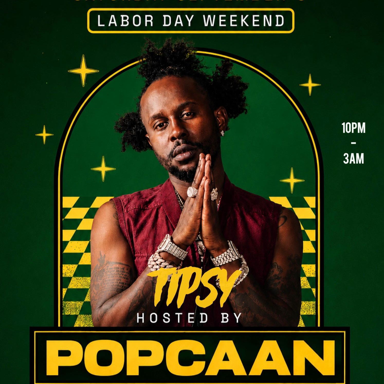 TIPSY Hosted by POPCAAN | Saturday Long Weekend Hamilton 