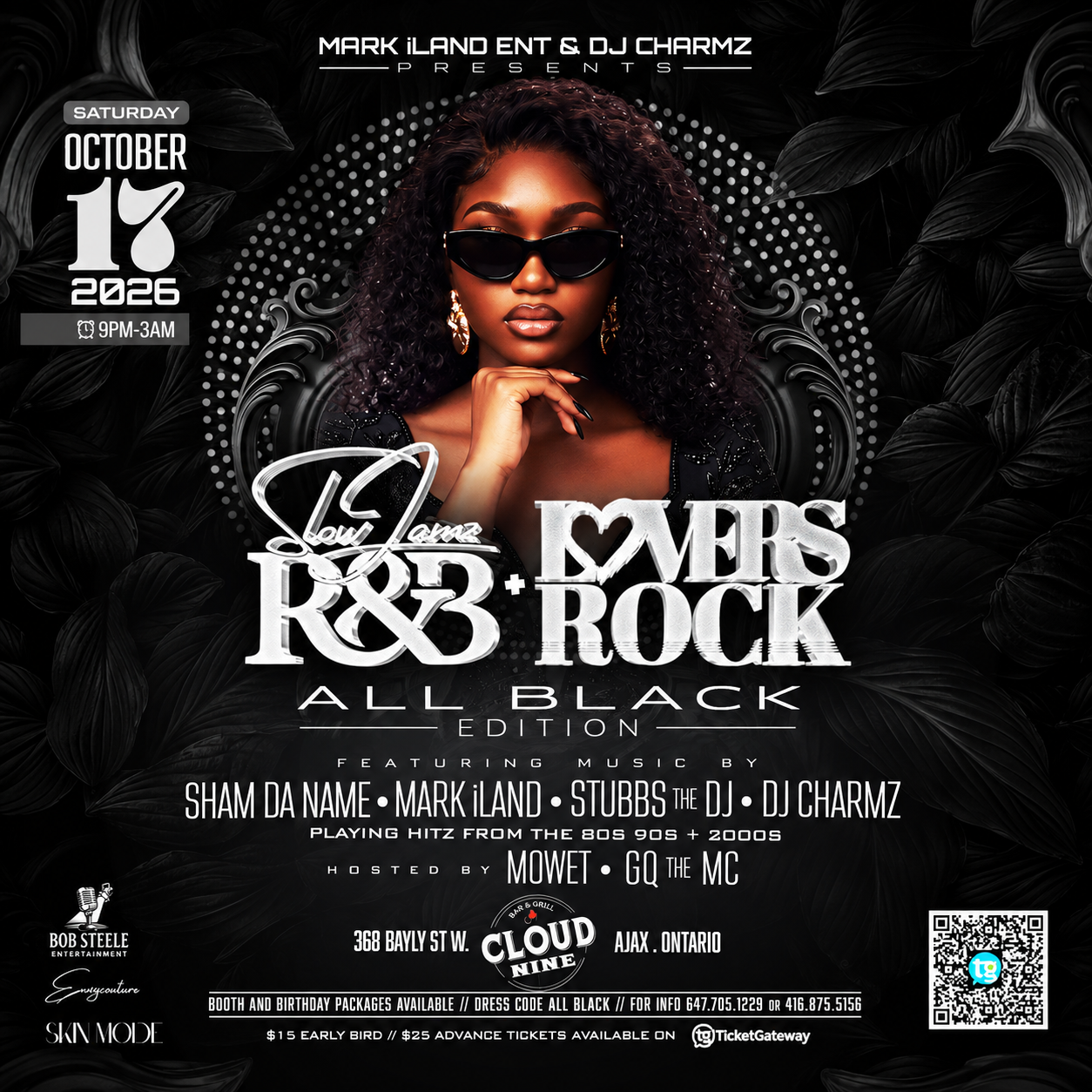 Slow Jamz ☙ R&B ☙ Lover’s Rock |All Bl♠︎ck Edition| 