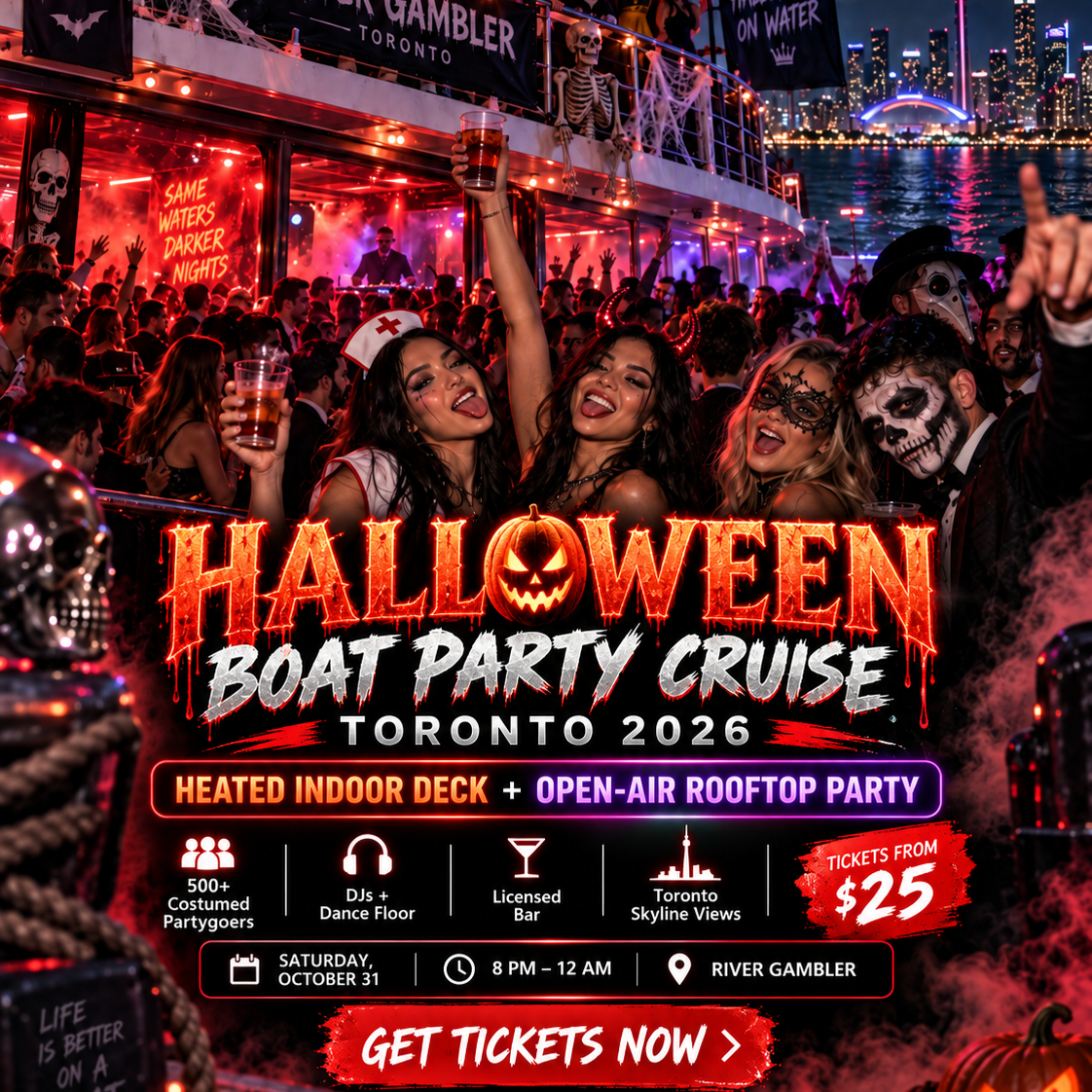 TORONTO HALLOWEEN CRUISE 2026 | FLOATING PARTY 
