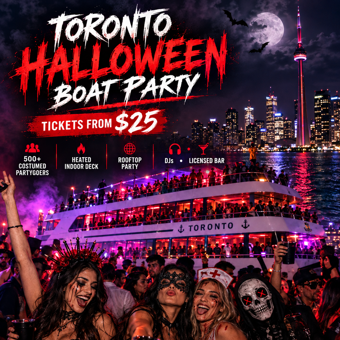 HALLOWEEN HAVOC TORONTO 2026 | COSTUME BOAT PARTY 