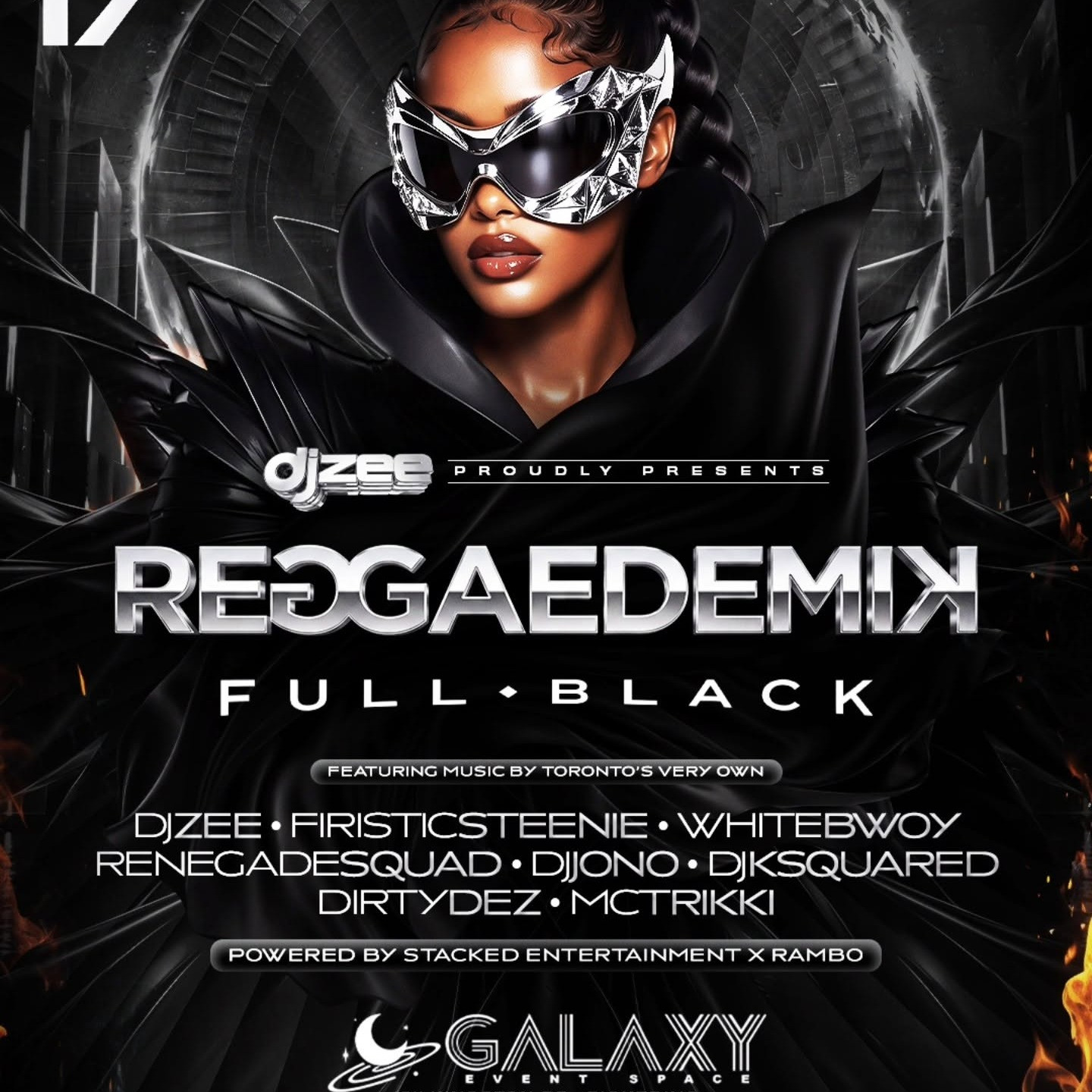 Reggaedemik Full Black 