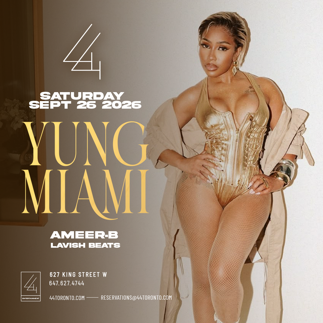 Yung Miami inside 44 Toronto 