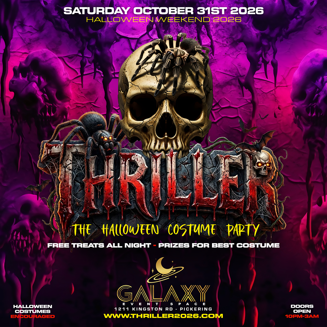 THRILLER 2026 - The Halloween Costume Party 