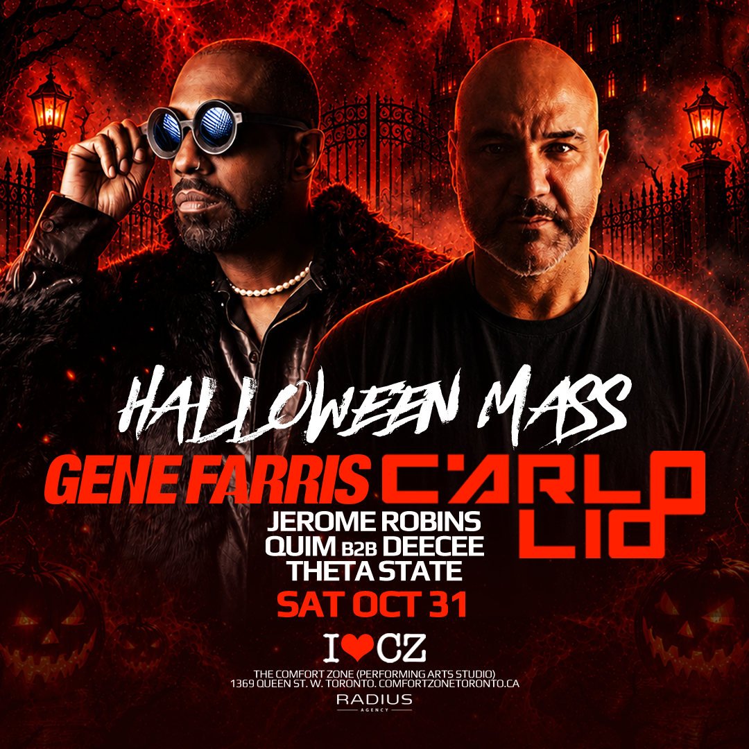 The Comfort Zone presents ** HALLOWEEN MASS ** 