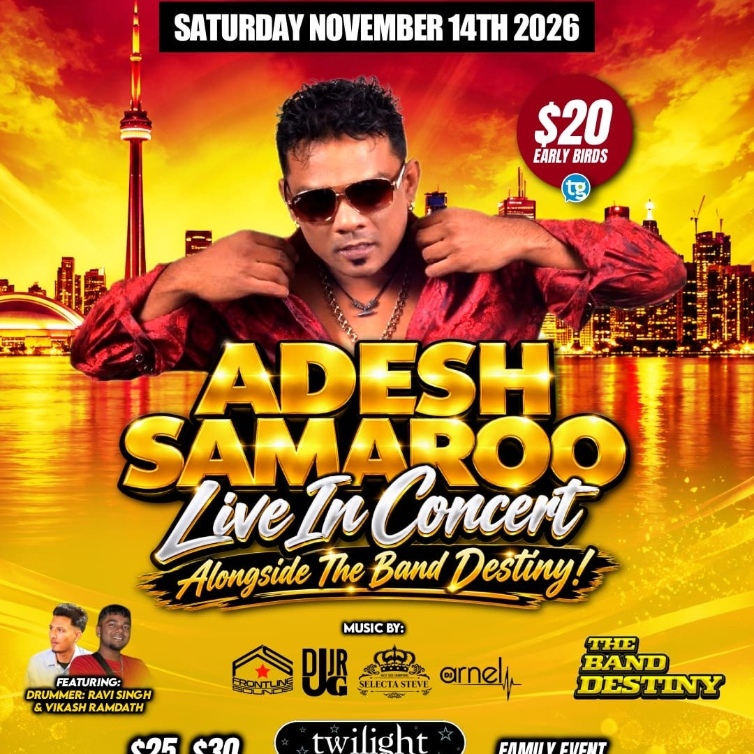 ADESH SAMAROO LIVE IN CONCERT 