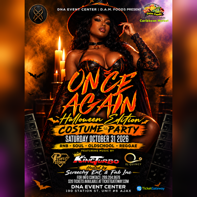 DNA ONCE AGAIN HALLOWEEN  COSTUME  PARTY 