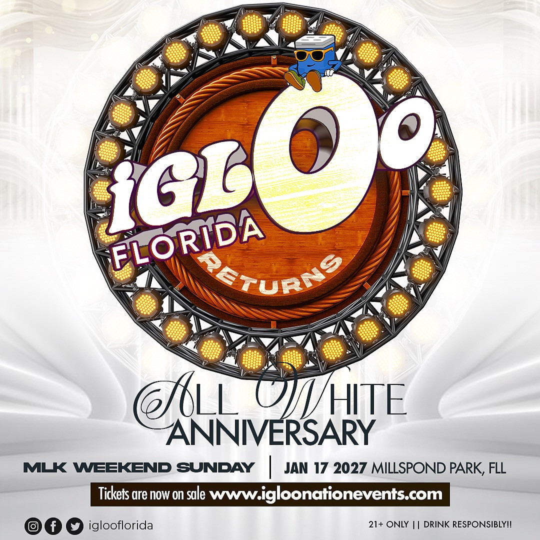IGLOO FLORIDA 2027 ALL WHITE ANNIVERSARY 