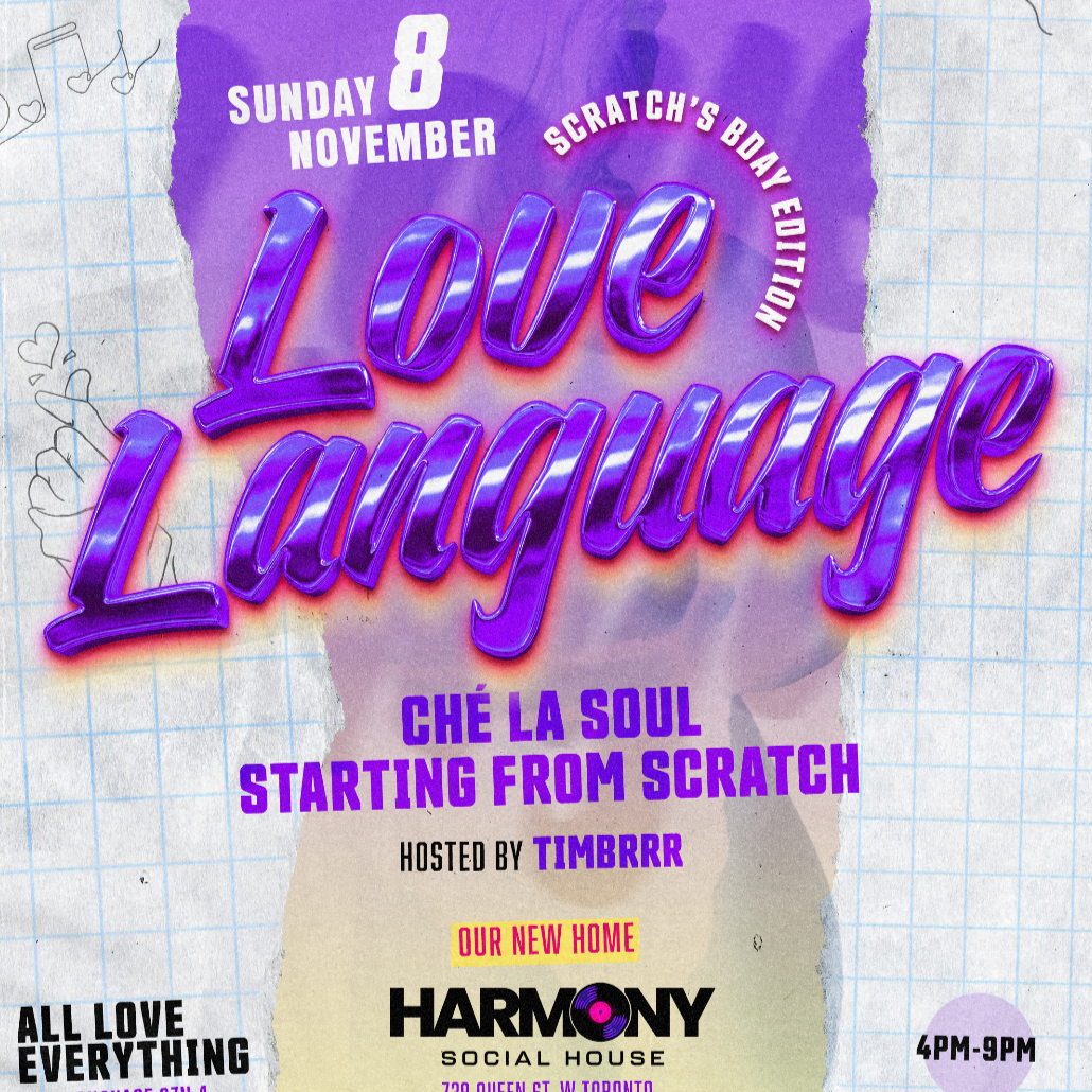 Love Language - SFS BDAY  - NOV 8 