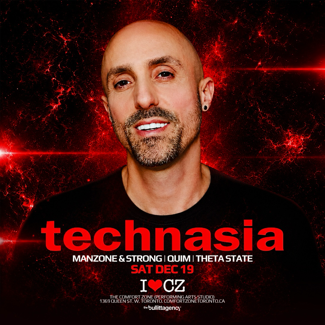 The Comfort Zone presents **TECHNASIA** 