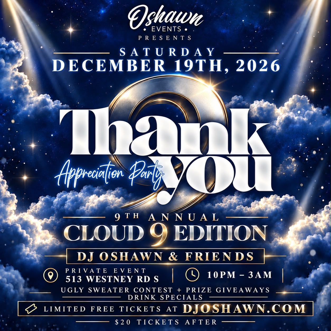 Thank You Appreciaton Party 