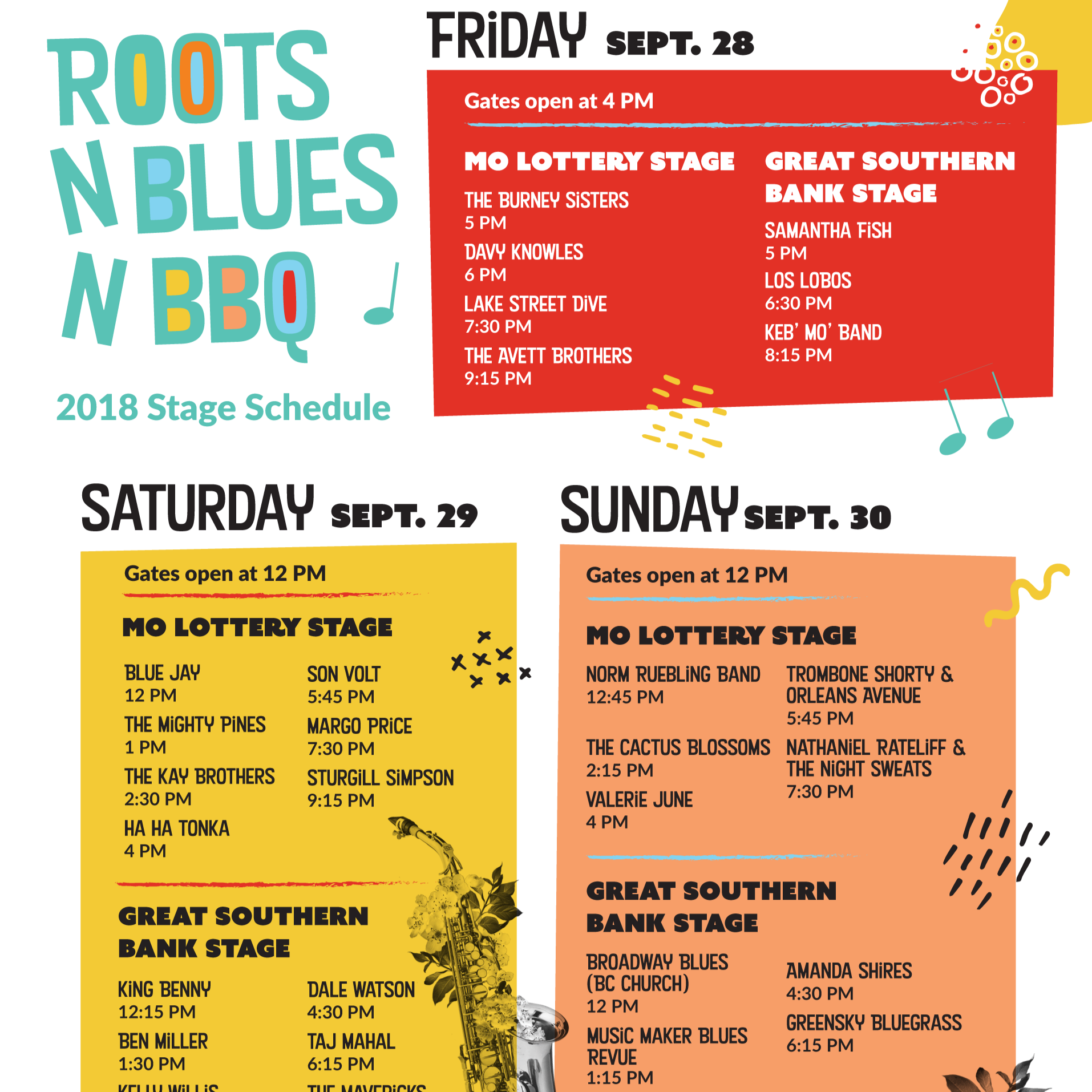 Roots-n-blues N Bbq's  Festival 2018 Tickets | Columbia 