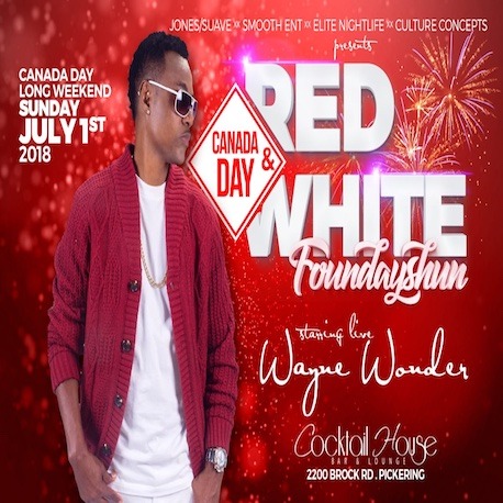 Canada Day Red White - Foundayshun - Wayne Wonder