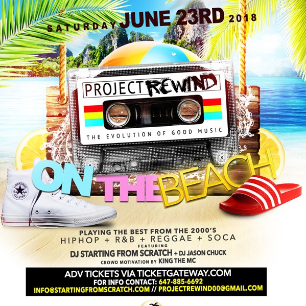 Project Rewind on the Beach 2018