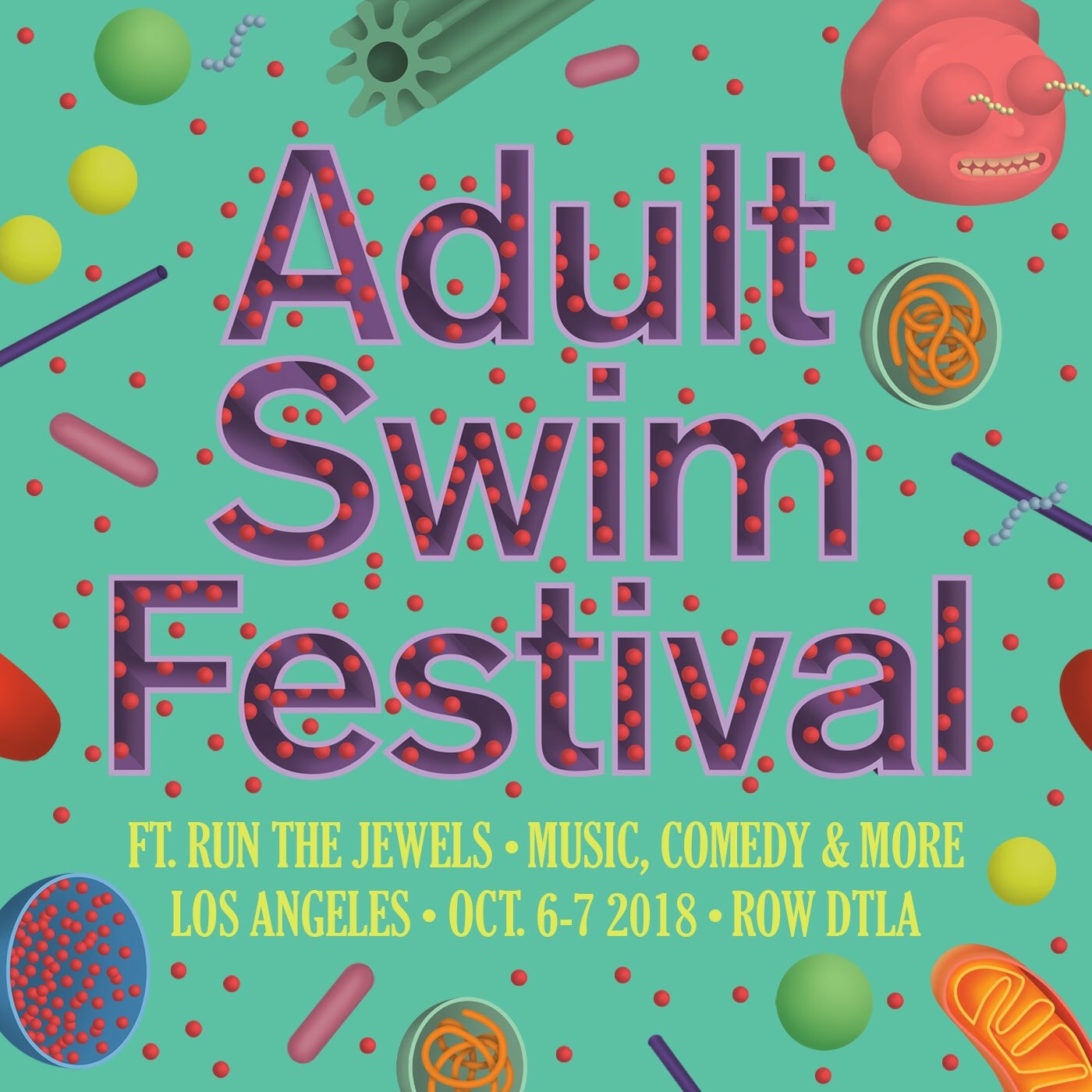 Adult Swim Festival 2018- Saturday & Sunday Event Tickets | Row Dtla 
