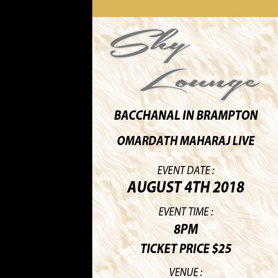 Omardath Maharaj Live 