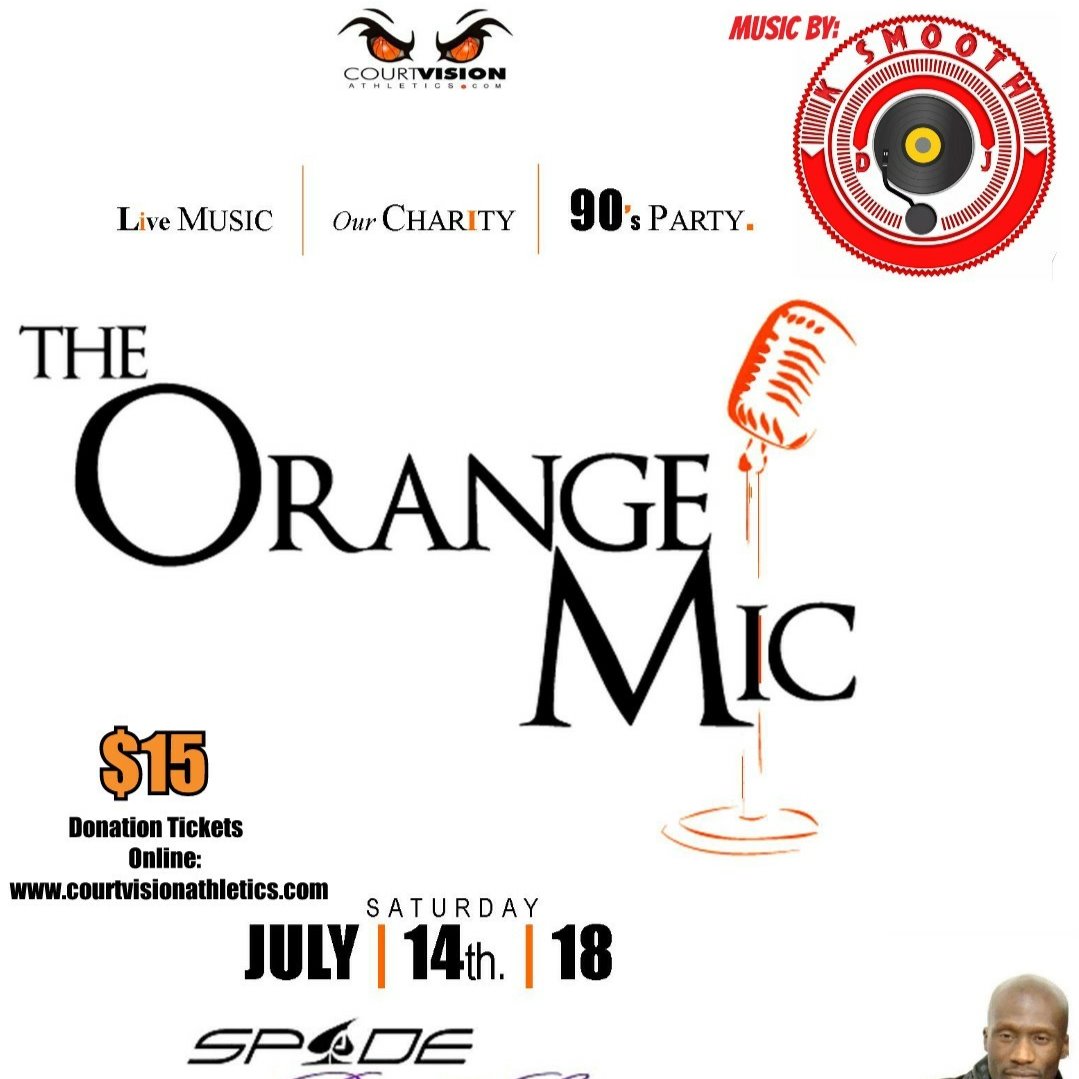 The Orange Mic ::: Live Music & 90's PARTY! Charity Event for COURTVISION