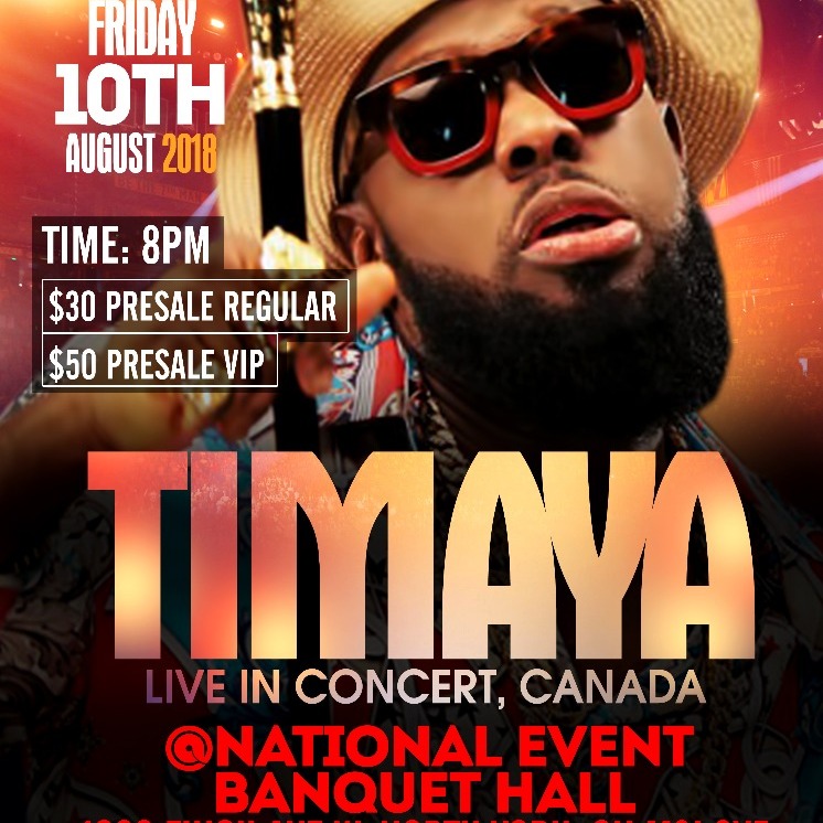 TIMAYA LIVE IN CANADA