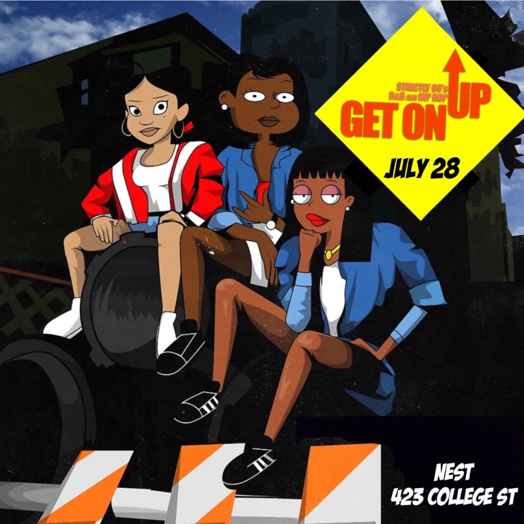 GET ON UP  -  Strictly 90s R&B/Hip Hop  SUMMER EDITION