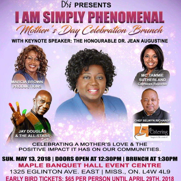 DSi Presents I AM SIMPLY PHENOMENAL Mothers Day Celebration Brunch