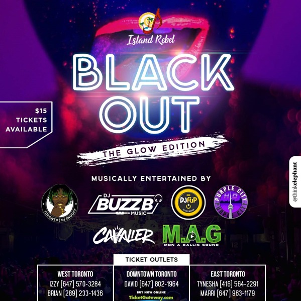 Island Rebel \ Black Out \ The Glow Edition