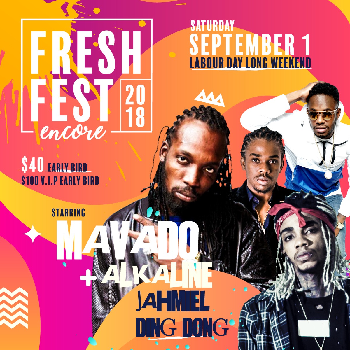 Fresh Fest 2018 Ft. Mavado Alkaline Ding Dong