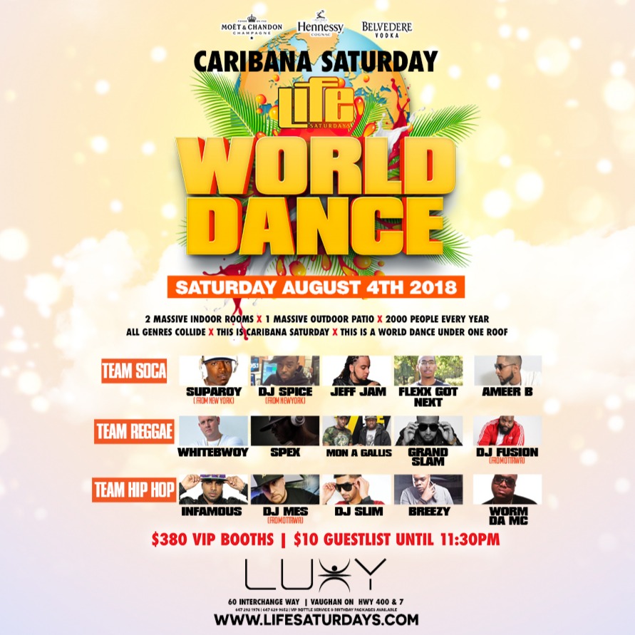 WORLD DANCE | Caribana Saturday 