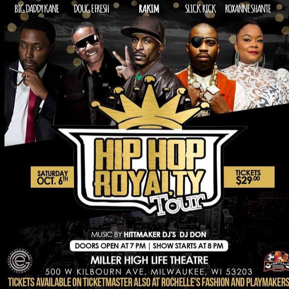 Hip Hop Royalty Tour: Rakim, Doug E. Fresh, Slick Rick, Big Daddy Kane 