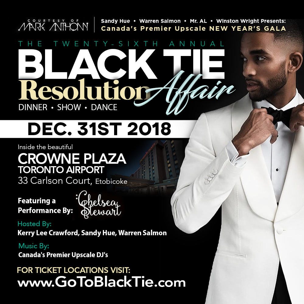 BLACK TIE RESOLUTION AFFAIR 2019 TORONTO TICKETS