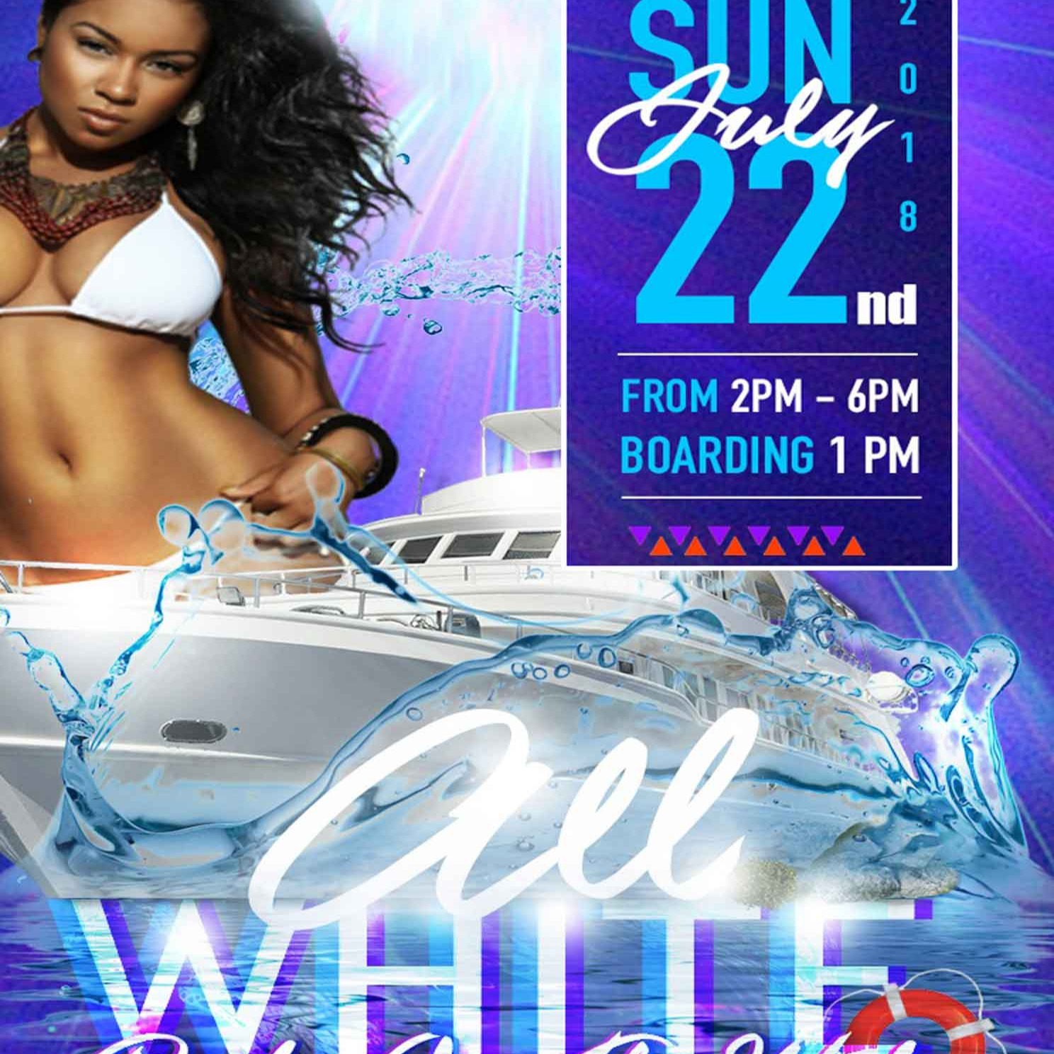 ALL WHITE PARTY ON THE WATER
