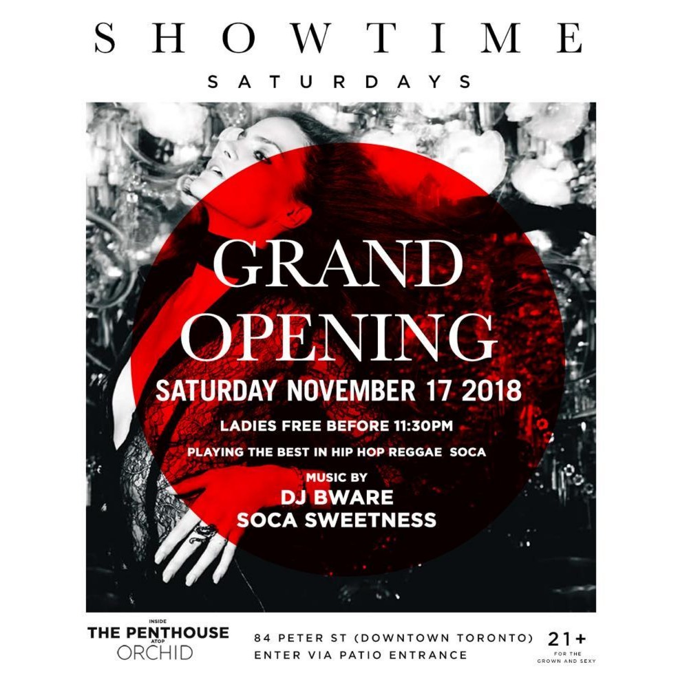 SHOWTIME SATURDAY'S - GRAND OPENING