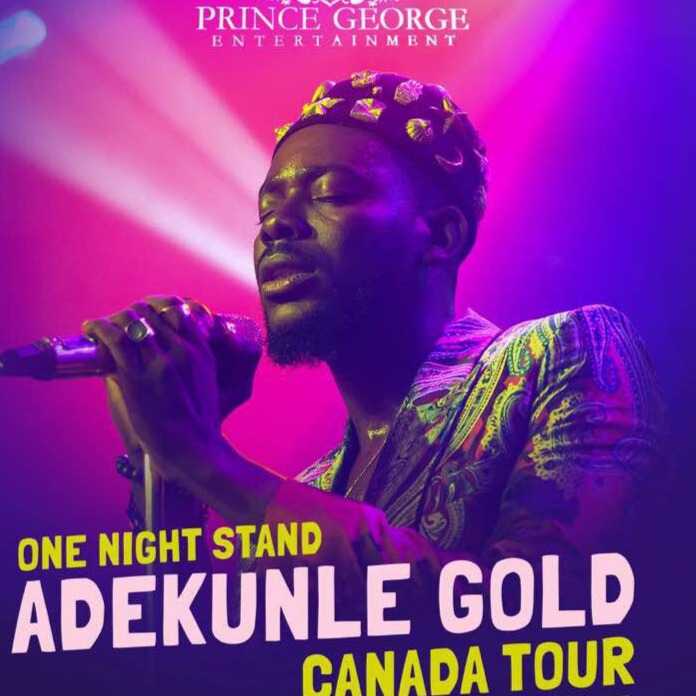 Adekunle Gold Live In Canada 