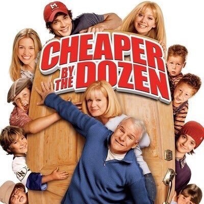Cheaper By The Dozen 