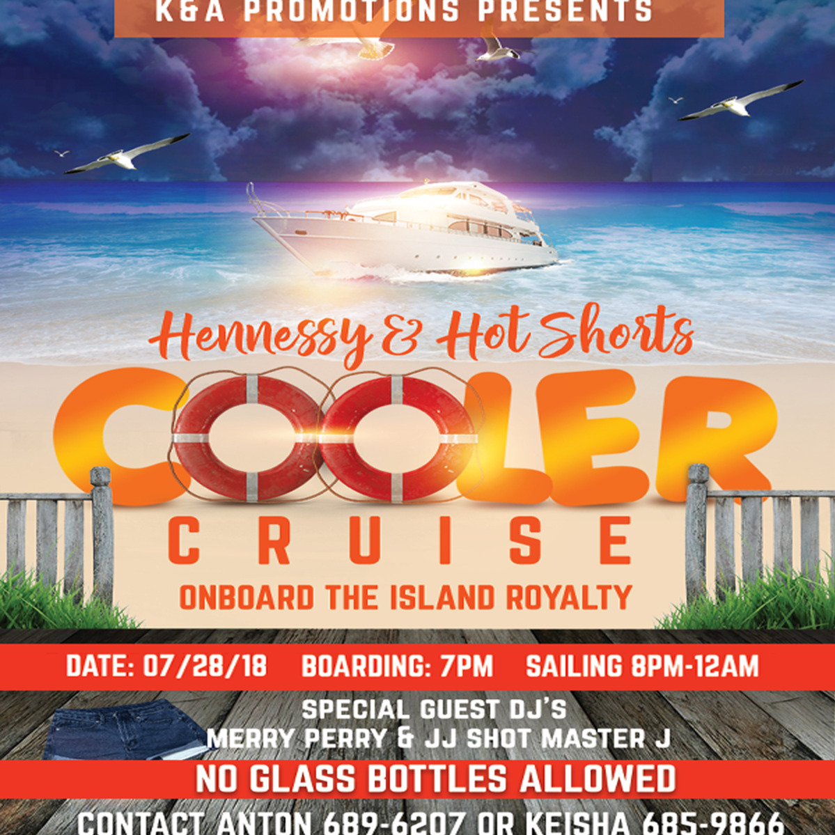HENNESSY & HOT SHOTS COOLER CRUISE
