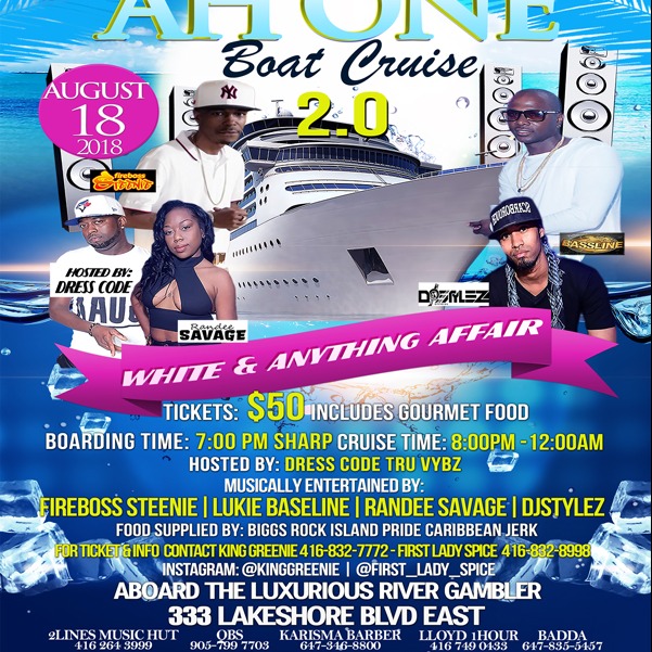All Ah We Ah One Boat Cruise 2.0