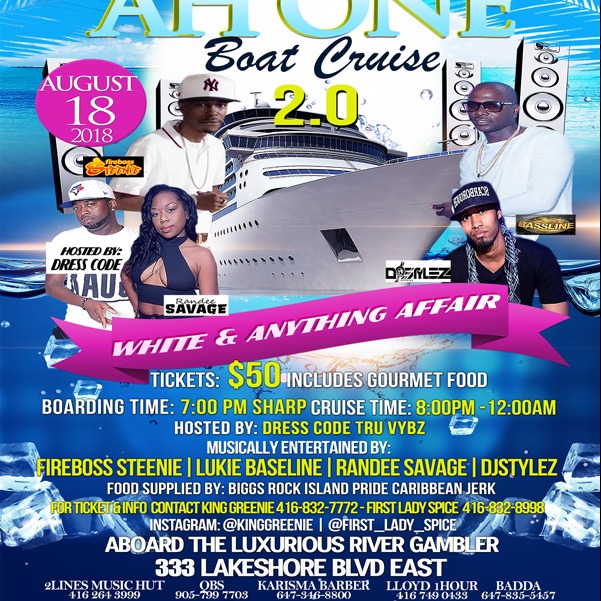All Ah We Ah One Boat Cruise 2.0