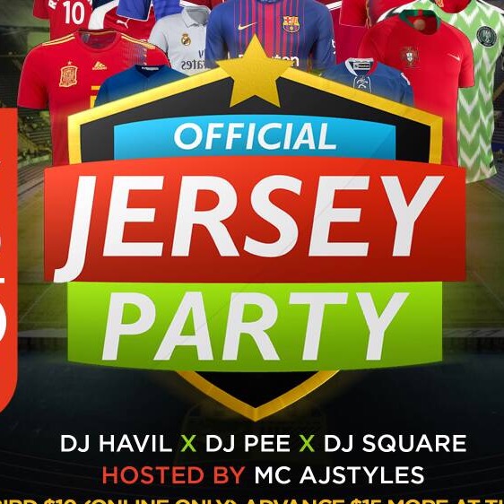 OFFICIAL JERSEY PARTY