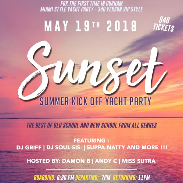 Sunset | Summer Kick Off Yaght Party