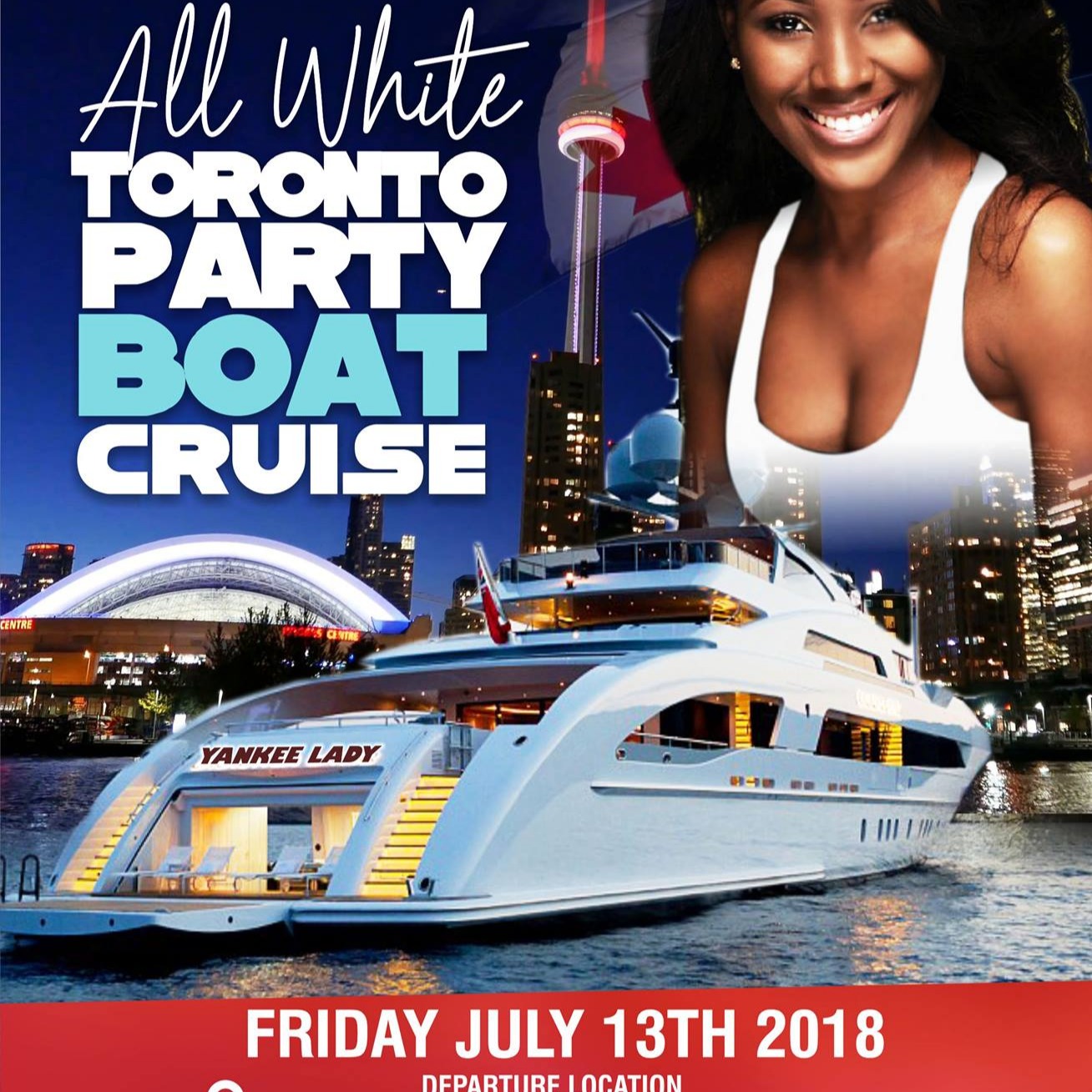 ALL WHITE TORONTO PARTY BOAT CRUISE