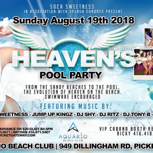 HEAVEN'S POOL PARTY