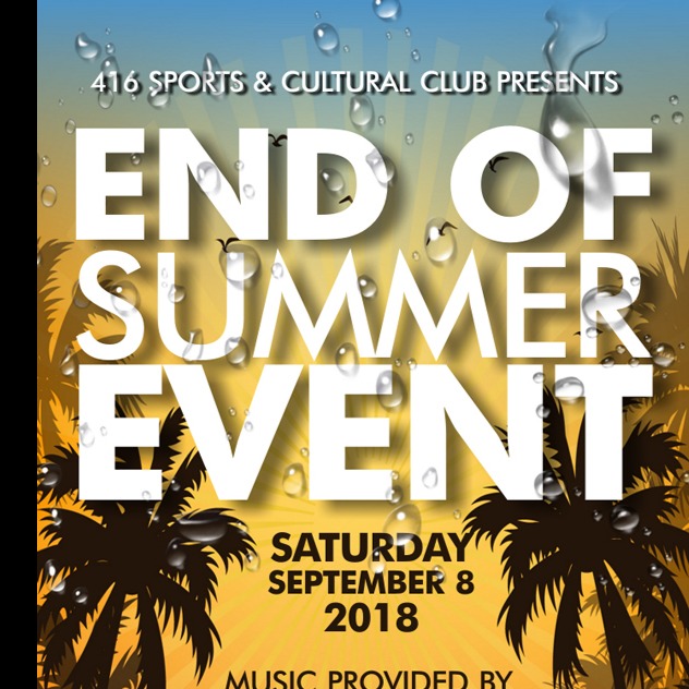 End of Summer Event