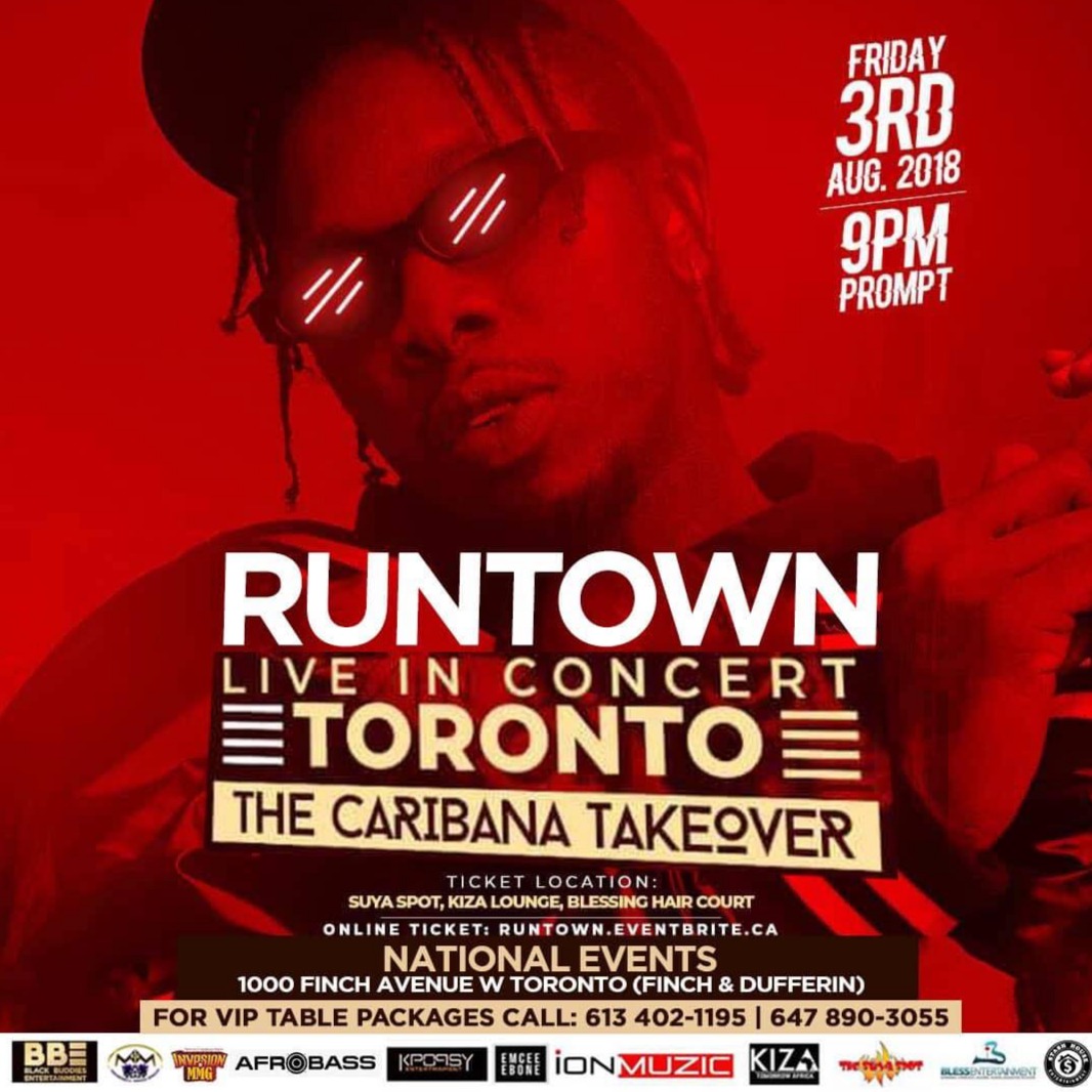 RUNTOWN LIVE IN CONCERT TORONTO - MAD OVER YOU CANADA TOUR