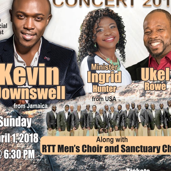 Resurrection Concert  Kevin Downswell Ukel Rowe Ingrid Hunter 