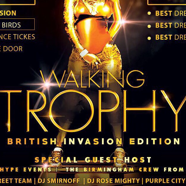 Walking Trophy British Invasion 