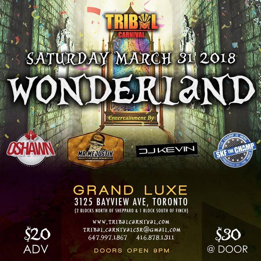 TRIBAL CARNIVAL BANDLAUNCH -  WONDERLAND