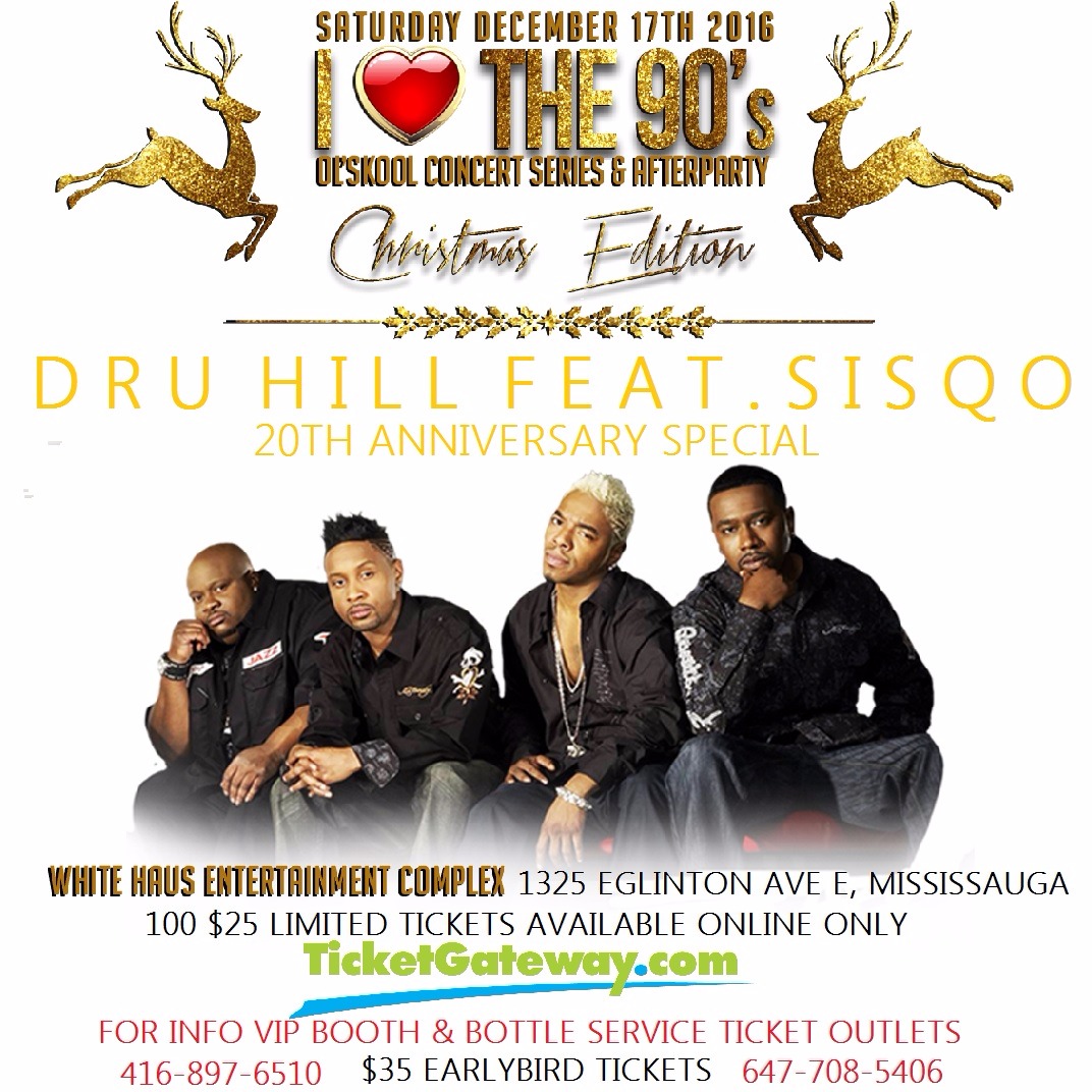 I Love the 90s - OLDSKOOL CONCERT SERIES & AFTERPARTY FT. DRU HILL
